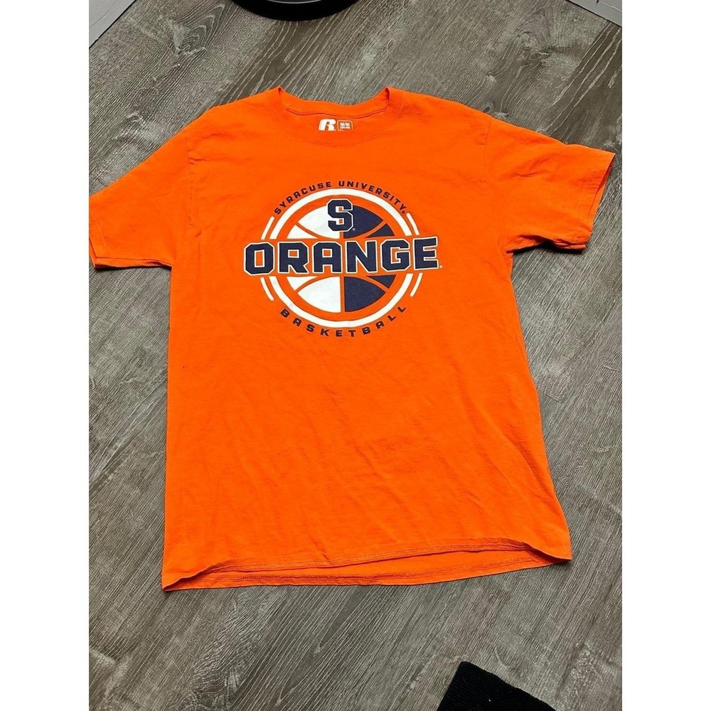 Men's Medium Syracuse University Basketball Orange Shirt